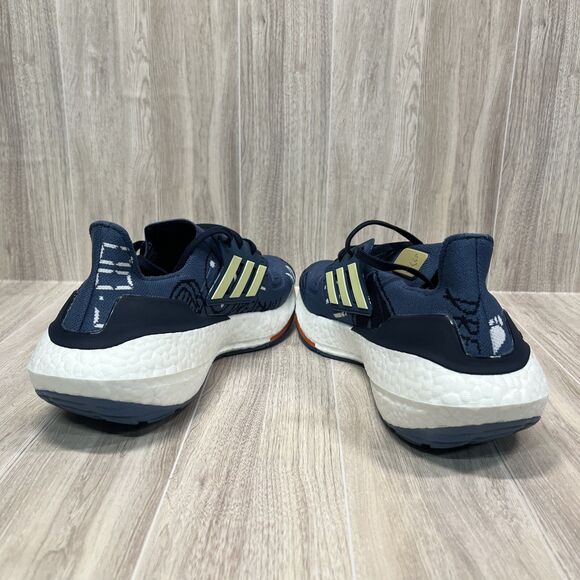 Adidas Men’s Ultraboost 22 Running Blue Green GX9166 Men’s Size 8 - Picture 7 of 11